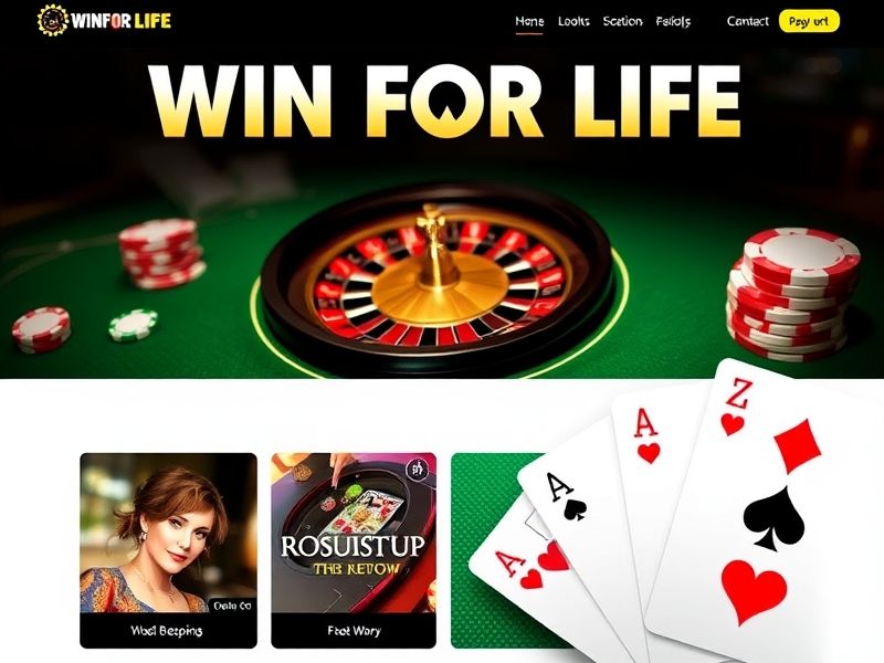 Discover Jackpot Wins For Life at winforlife.com – Your gateway to slots, live casino, sports betting, and expert strategies for maximizing big wins.